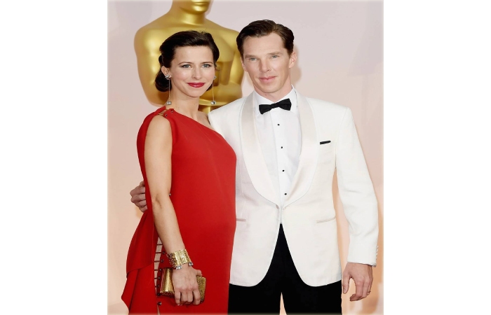 Benedict’s wife Sophie Hunter