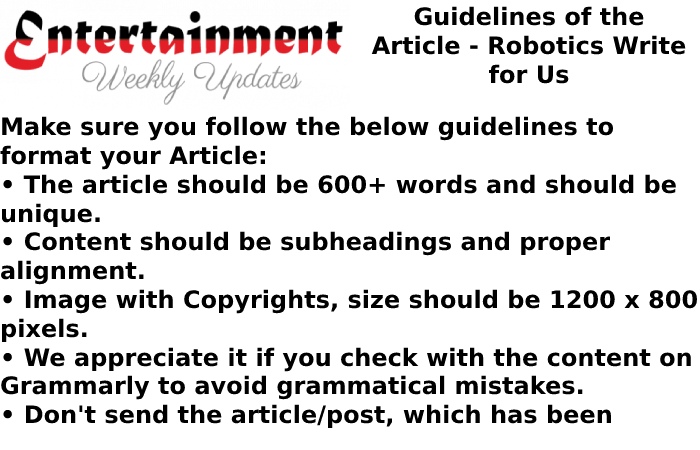 Guidelines of the Article Entertrainment Weekly Updates (3)