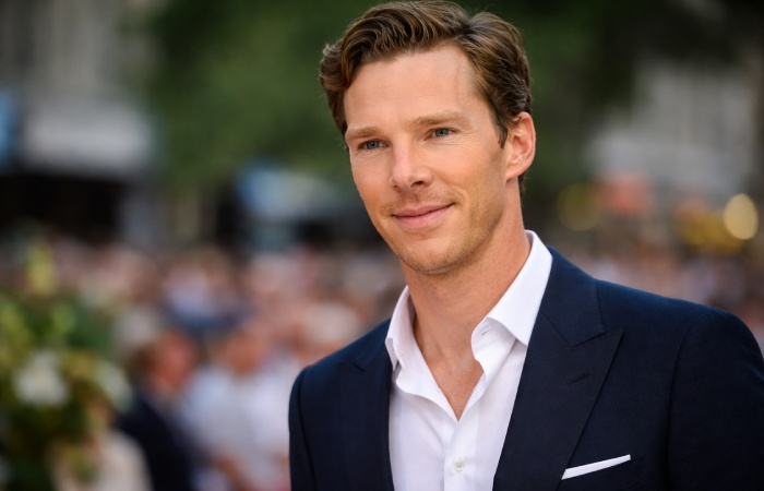 benedict cumberbatch at public appearance reflecting on fatherhood and family life